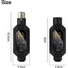 Wireless Microphone Converter XLR Trasmettitore Ricevitore Set per Microfoni Dinamici con Portata Estesa