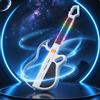 Chitarra Smart Tastiera LED Chitarra Elettronica Pieghevole Bluetooth
