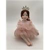 SARA'S IDEA BALLERINA GRANDE IN PORCELLANA POSIZIONI ASSORTITE H16 Celeste Polvere Bruna