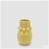 Enzo De Gasperi EDG Enzo de Gasperi Vaso Conigli easter bombato h 20 GIALLO