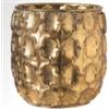 L'arte di nacchi vaso in ferro oro 36x37