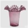Enzo De Gasperi EDG Enzo De Gasperi Vaso Blaze Svasato H34 cm Rosa Antico