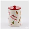 Enzo De Gasperi Edg Enzo De Gasperi Contenitore cilindrico Merry Christmas h17 d12