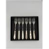 BUGATTI SET 6 FORCHETTINE DOLCE OXFORD MADREPERLA AVORIO