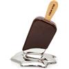 Sequenze Coeur d'Or marrone e argento 12 cm