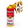 Sequenze Love Spray L'amore è nell'aria oro 22 cm