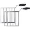 Smeg Pinze per Tostapane 2 fette acciaio inox