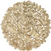 Fade sottopiatti in vinile decorati cm. 38 gold set 6 pz