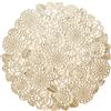 Fade sottopiatti in vinile decorati cm. 38 gold set 6 pz