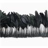 Daleweo 100 Piume Nere Naturali, Piume per Lavoretti 15-20 cm, Piume Decorative per Orecchini Acchiappasogni Maschere Costumi, Accessori Scenici, Decorazioni Feste e Progetti DIY