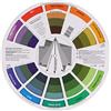 Brrnoo Ruota dei Colori, Guida Alla Miscelazione dei Colori Ruota dei Colori Miscelazione, Guida All'apprendimento della Miscelazione della Vernice, Ruote dei Colori per il Trucco Tabella della(grande)