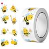 Culinavog Adesivi Per Ricompensa Animali, 500pcs Adesivi Per ricompensa Animali, Sticker Ape, impermeabili, animali adesivi, per insegnanti, ricompensa