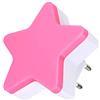 Spacnana Luce Notturna a LED con Controllo del Sensore Mini Forma a Stella Luce Notturna a LED per Camere da Letto, Soggiorni, Bagni (Rosa)