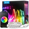 Govee Striscia LED RGBIC 30 m, funziona con Alexa & Google Assistant, controllo segmenti fai da te, controllo app, sincronizzazione musica, per camera da letto, cucina, armadio, 2 rotoli da 15 m