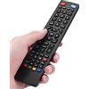 ciciglow Telecomando Universale, Sostituzione del Telecomando per Smart TV ABS per Alba Bush/Technika/Blaupunkt/SHARP/E-Motion