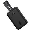 Oniissy Custodia in silicone morbido al tatto per Anker Power Bank 20000 mAh 30 W, 300 W, custodia per caricabatterie portatile, resistente ai graffi, protezione in silicone anti-polvere (nero)