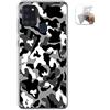Tumundosmartphone Cover TPU Gel per Samsung Galaxy A21s Disegno Disegni - Snow Mimetico