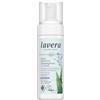 lavera basis sensitive Schiuma detergente 150 ml | cosmetici naturali, vegan, aloe vera biologica e olio di mandorle biologico, detergente viso, formula detergente naturale