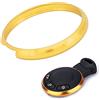 Akozon - Copertura per anello portachiavi, in alluminio, intelligente, per mini R55, R56, R57, R58, R59, R60(oro)