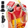 SYNJAUPO Pompa Gasolio 12V con Sensore di Arresto Automatico, 12L/min