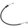 Headerbs Tubo Freno per Moto, Tubo Freno per Isolamento Termico Universale in PVC Sensibile in Acciaio (40 cm)