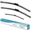 VTOGOI Tergicristallo con spazzole posteriori per tergicristalli 2018-2023 BMW X3 Automotive Replacement Windshield Lames, That Meet Quality OEM Easy DIY Install 26+20+12(Set di 3)