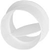 Cocoarm Sfiato per Serranda Anti-ritorno, Guarnizione a Tenuta Stagna, Materiale ABS, Inserto Anti-ritorno, Design Leggero, Progettato per, Adatto per Tubazioni 4 Pollici