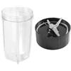 GENTERUN Lama A Croce Di Ricambio + Set Di Tazze Da 16 Oz, Compatibile Con Magic, Compatibile Con Bullet, Parti Compatibili Con Le Parti Di Riparazione Della Macchina Da Caffè MB1001 Da 250 W.