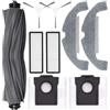 Smarbettiy Kit di ricambio per robot aspirapolvere Dreame D10 Plus Gen 2 RLD32GD, spazzola a rullo principale, spazzole laterali, filtri, sacchetti per la polvere, set di salviette, setole in nylon, accessori