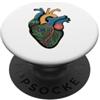Coding Software Developer Gifts Anatomical Heart Circuit Board Programmer Coding PopSockets PopGrip Adesivo