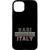 Italian born and Italy apparel Custodia per iPhone 15 Plus Retro Bari Italia