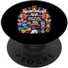 Iron Heart Lifting Co. Sollevatore da palestra Iron Heart Lifting Club Strong da donna PopSockets PopGrip Adesivo