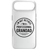 I'm Not Retired I'm A Professional Grand Custodia per iPhone Air I'm Not Retired I'm A Professional Grandad