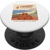 Maglietta Estiva Vacanza Al Mare Sole Es T-shirt Estiva Per Le Vacanze, Retrò, Spiaggia, Granchi, PopSockets PopGrip Adesivo