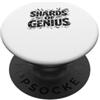 Glass Artist Suncatcher Glass Art Maker Shards of Genius per artisti della vetrata artistica PopSockets PopGrip Adesivo