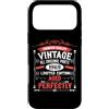 Mocking Merch Custodia per iPhone 17 Pro Max 1969 Vintage Tutte le parti originali invecchiato perfettamente divertente compleanno