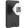Fraxoweb I Love Gluten Divertente Umorismo senza glutine PopSockets PopWallet per MagSafe