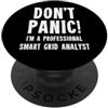 Grid Analysis Team T-Shirts & Gifts Analista Smart Grid PopSockets PopGrip Adesivo