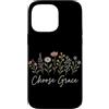 Christian Scripture Inspirational Bible Custodia per iPhone 14 Pro Max Scegli Grazia Christian Wildflower Gesù Religioso Fede