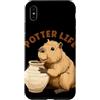 Pottery Capybara Outfit Custodia per iPhone XS Max Divertente Capibara con Potter Costume per Ragazzi e Ragazze