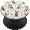 Chinese Crested Dog Lover Gifts for Wome Motivo cinese con cani crestati PopSockets PopGrip Adesivo