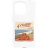 Maglietta Estiva Vacanza Al Mare Sole Es Custodia per iPhone 15 Pro T-shirt Estiva Per Le Vacanze, Retrò, Spiaggia, Granchi,