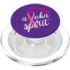 Aloha Gift Box Aloha Spirit Consapevolezza del cancro al seno Isole Hawaii PopSockets PopGrip per MagSafe