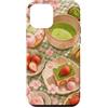 Quiet Japan Studio Custodia per iPhone 12 mini Modello Matcha Picnic