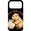 Pottery Capybara Outfit Custodia per iPhone 17 Pro Max Divertente Capibara con Potter Costume per Ragazzi e Ragazze