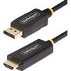 StarTech Cavo DisplayPort a HDMI da 3m, Cavo Adattatore DP a HDMI 2.0b 4K 60Hz con HDR, Convertitore Video Attivo DisplayPort