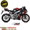 MIVV Scarico Completo Mivv Aprilia RS 457 2024 Per Moto Terminale SR-1 Titanio Grigio