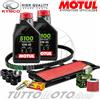 Motul - Hiflo - NGK - Bando Tagliando KYMCO People 200 i GT 2013 2014 Kit Motul Filtri Candela Rulli Cinghia