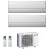 Mitsubishi Electric Climatizzatore Condizionatore Mitsubishi Electric Dual Split Inverter Serie Msz-Bt 9000+9000 Btu Con Mxz-2f33vf Wi-Fi Integrato R-32 9+9 A++