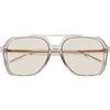 Saint Laurent Occhiali da Sole SL 545 002 Beige/Giallo Donna 58/16/145